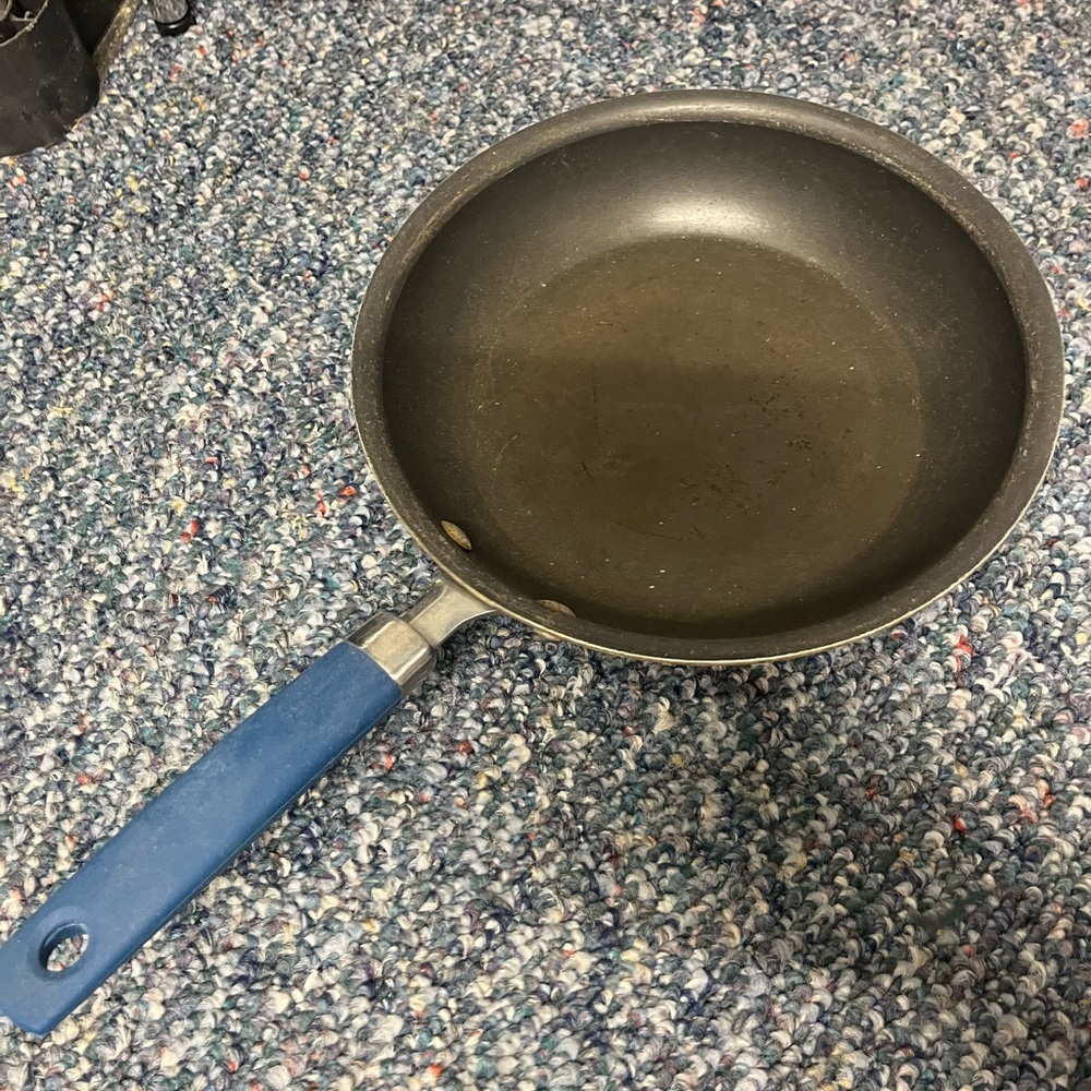 Non-Stick Frying Pan with Blue Handle